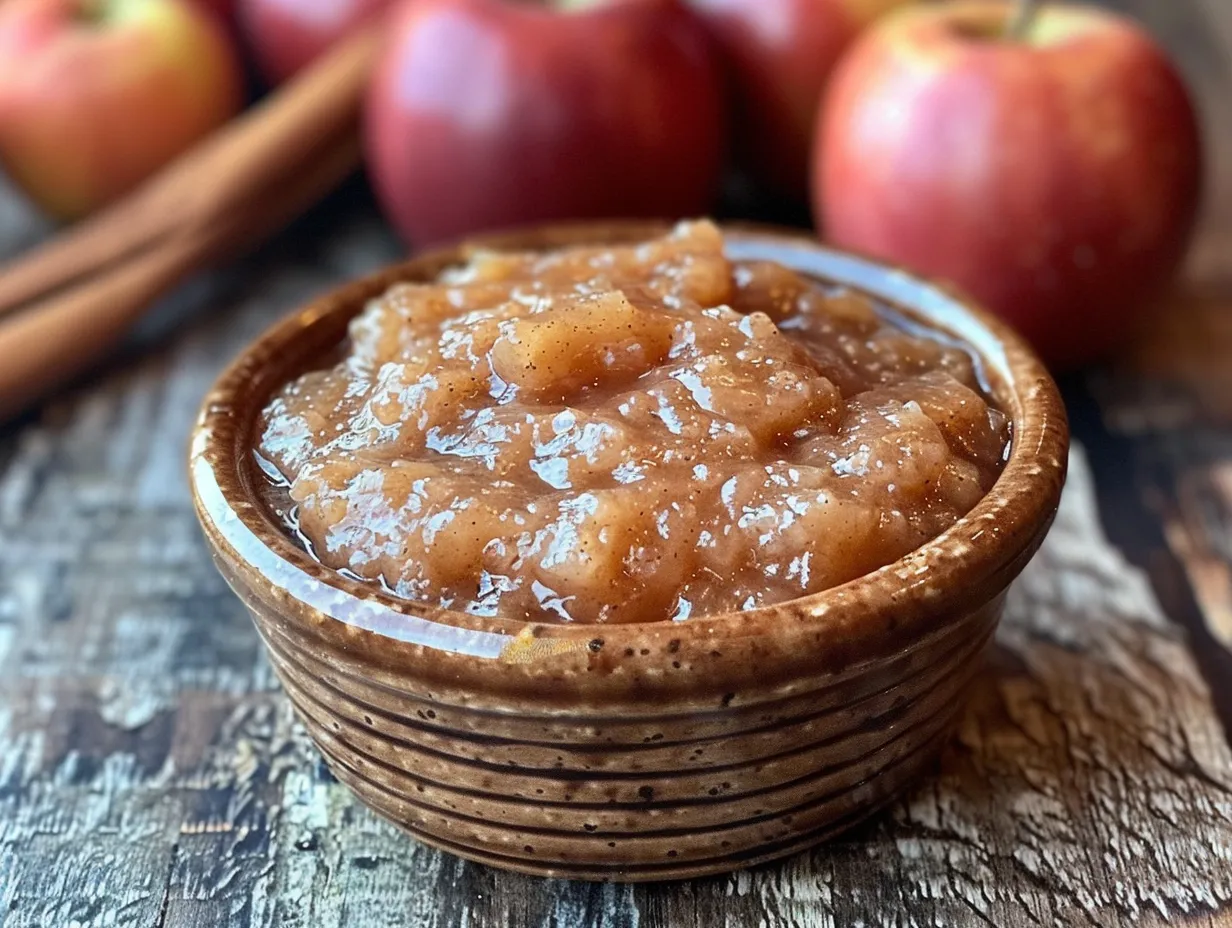 Easy Crockpot Cinnamon Applesauce: Naturally Sweet & Simple